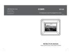 Coby DP-352 CT Instruction manual