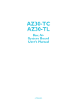 DFI AZ30-TL User`s manual