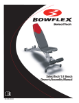 Bowflex SelectTech 5.1 User manual