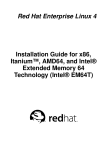 Red Hat Enterprise Linux 4 Installation Guide for x86, Itanium