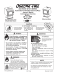 Quadra-Fire 4300 Series Owner`s manual