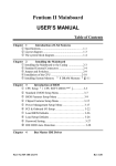 Abit BX6 Pentium II User`s manual