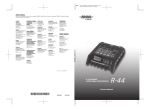 Roland R-44 Specifications