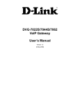 D-Link DVG-7062S User`s manual