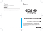 Canon EOS 6D Instruction manual