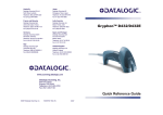 Datalogic GryphonD432 Instruction manual