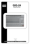 DAPAudio Gig 8 Product guide