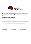 Red Hat JBoss Operations Network 3.3 Installation Guide