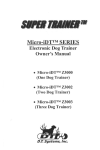 D.T. System Micro-iDT Z3000 Owner`s manual