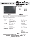 Mitsubishi Electric WD-52527 Specifications