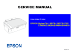 Epson CX4200 - Stylus Color Inkjet Service manual