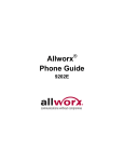 Allworx 9202 User`s guide