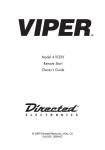 Viper 4103XV Instruction manual