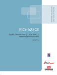 RAD Data comm RICi-622GE Specifications