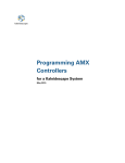 AMX TPDESIGN4 V2.5 Installation guide