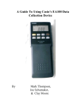 Casio EA-100 Product specifications