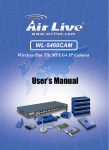 Air Live WL-5460CAM User`s manual