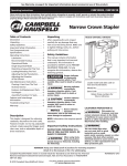 Campbell Hausfeld CHN10310 Operating instructions