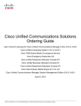 Cisco MCS 7800 Series Technical information
