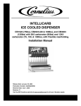 Cornelius CB1522 Installation manual