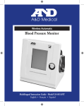 A&D UA-851ANT Specifications