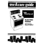Whirlpool RF398PXP Use & care guide
