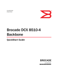 Brocade Communications Systems DCX 8510-4 Technical data
