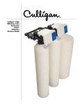 Culligan Automatic Water Softeners Specifications