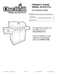 Char-Broil 463251512 Product guide