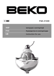 Beko ODF 21300 Technical data