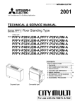 Mitsubishi Electric PFFY-P-VLRM-E Service manual