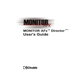 Verex MONITOR AFx User`s guide