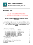 AmbiCom GPS-CF3 Installation guide