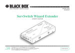 Black Box ACU5011A User guide