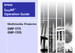 Epson EasyMP EMP-735 Specifications