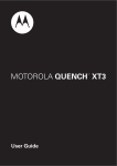 Motorola Quench User guide