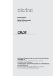 Clarion CMD5 Owner`s manual