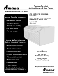 Amana PACKAGE TERMINAL Specifications