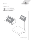 Mettler Toledo IND439xx check User manual