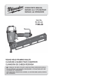 Milwaukee 7100-20 Operator`s manual