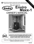 Enviro Maxx-1 Owner`s manual