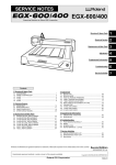 Roland E-600 User`s manual