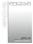 Emotiva ERC-3 Specifications