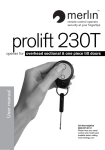 Merlin prolift 230T Specifications