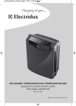 Electrolux ELAP45 User`s manual