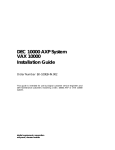 Vax V-060B Installation guide