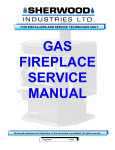 Procom Freestanding Electric Fireplace V50HYLC Service manual