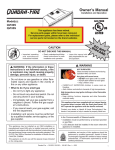 Quadra-Fire QVI35S Owner`s manual