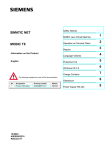 Siemens CP 1515 Technical data