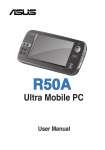 Asus R50A User manual
